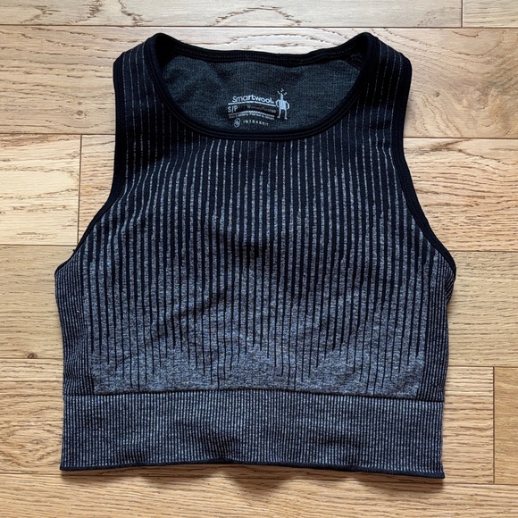 Smartwool Intraknit Crop Bra - Picture 3 of 5